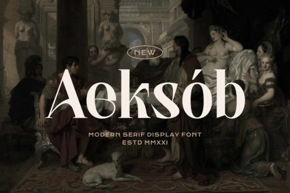 Aeksob Serif Display for Modern Web Typography