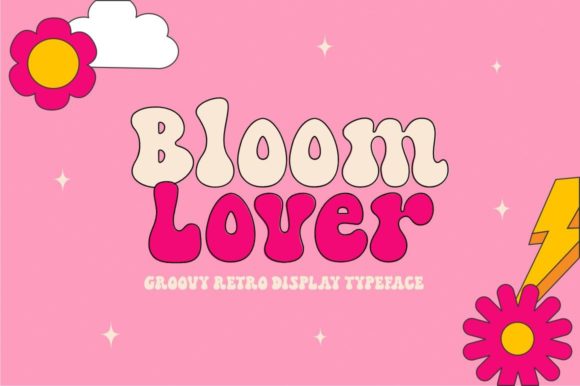 Bloom Lover Font for Retro Branding and Playful Designs