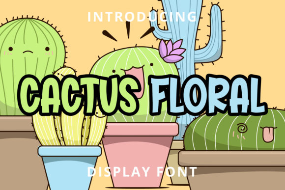 Cactus Floral: The Display Font That Elevates Your Campaigns