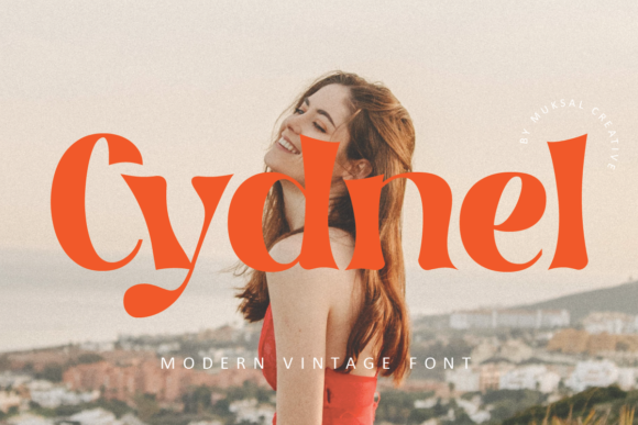 Cydnel Modern Vintage Font for Editorial Design