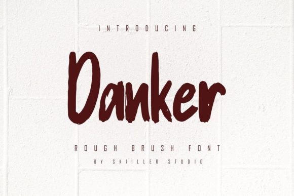 Danker Display Font for Editorial and Commercial Design