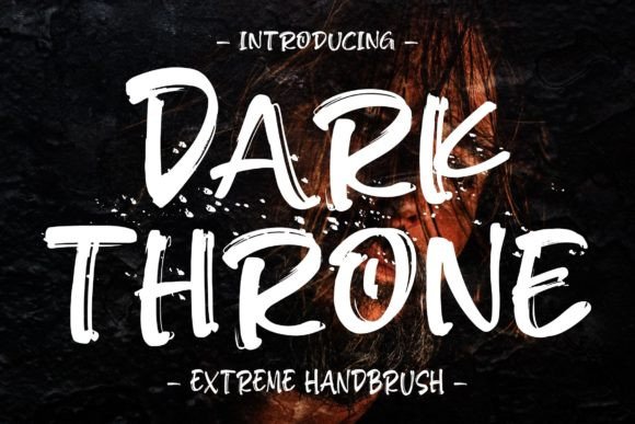 Dark Thorone: A Bold Display Font for Creative Makers