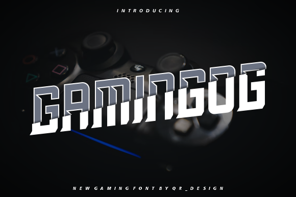 Gamingog: A Bold Display Font for Modern Editorial Design
