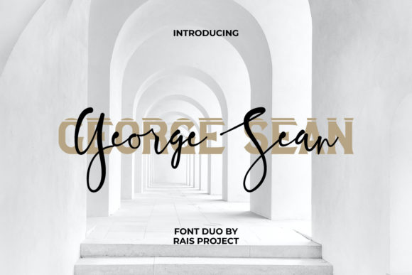 George Sean: A Chic Display Font for Digital Creatives