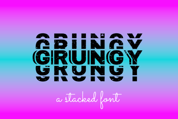 Grungy Font for a Polished and Memorable Brand Look