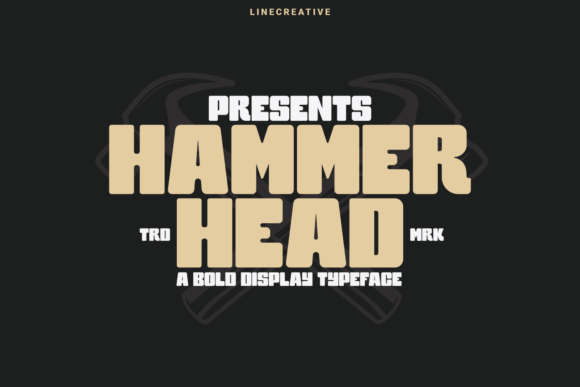 Hammer Head Font for Bold Branding and Eye-Catching Design