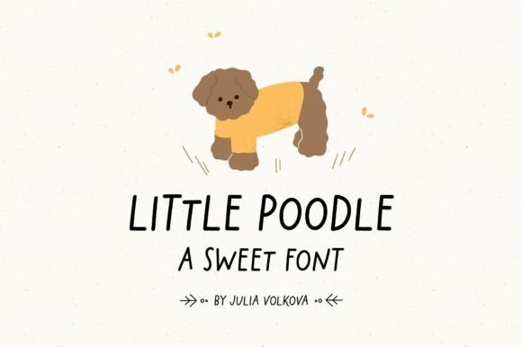 Little Poodle Font for Vibrant Branding and Eye-Catching Designs