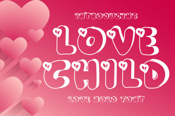 Love Child Font for Modern Web Design