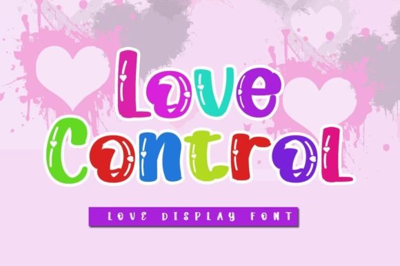 Love Control Font for Branding and Design Projects