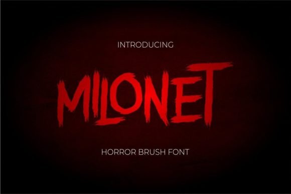 Milonet Font for Modern Editorial Design