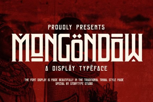 Mongondow: A Display Font for Elegant Editorial Design
