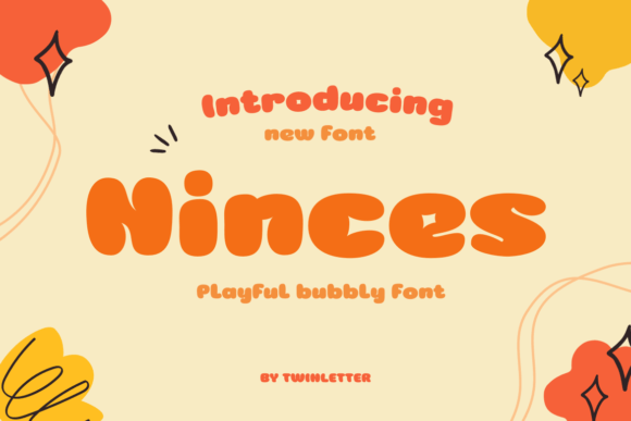 Ninces Font: A Playful Display Type for Creative Projects