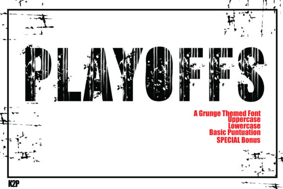 Playoffs Font for Bold Editorial Designs