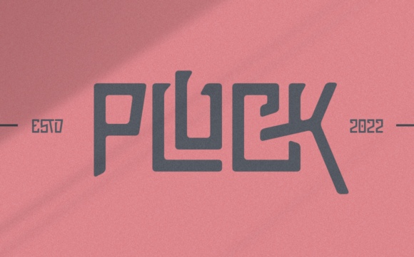 Pluck: A Modern Display Font for Eye-Catching Campaigns