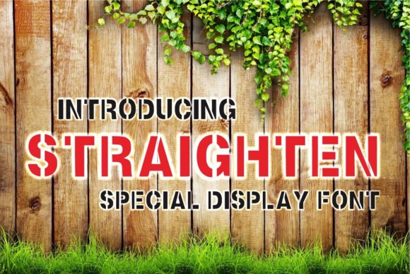 Straighten Font for Creative Makers and Handmade Sellers