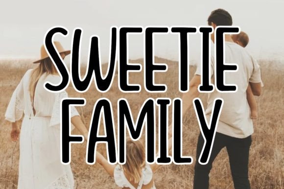 Sweetie Family: A Playful Font for Trendy Branding