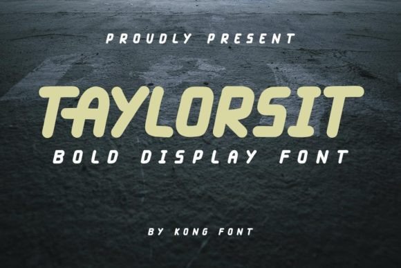 Taylorsit Font for Modern Branding and Creative Projects