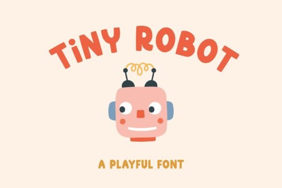 Tiny Robot: A Happy Handwritten Font for Web Design