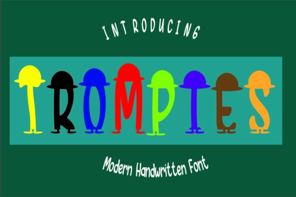 Trompies: A Display Font That Elevates Branding Projects