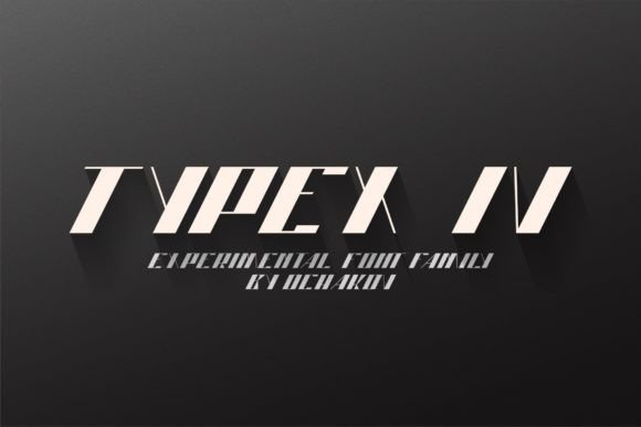 Typex Iv: A Quirky Display Font for Creative Makers