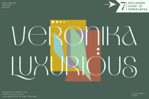 Veronika Luxurious Font for Glamorous Branding