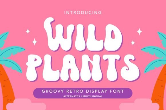 Wild Plants Font for Handmade Branding and Creative Projects